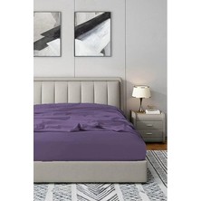 Aesco Doğal Pamuklu Çift Kişilik Lastikli Çarşaf, 160 x 200 cm