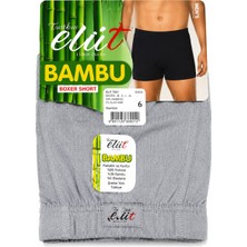 Elit Tutku Elit Erkek Bambu Elastan Boxer 6 Lı Set