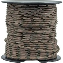 Aesco 30 Metre 2 mm Taba Desenli Paracord Ip, Dayanıklı ve Kullanışlı