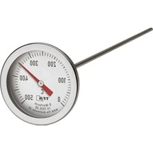 Aesco 30 cm Dalma Boylu Fırın Termometresi - 500 C°'ye Kadar Isı Ölçümü