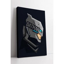 Mushen Studio Batman Armoured Çizim Tasarım Kanvas Duvar Dekoru Süper Kahraman Temalı Modern Tablo Kanvas Tablo Du