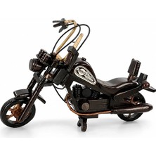 Dekoratif Ahşap Harley Motor Orta Boy NO:1141 Midastech