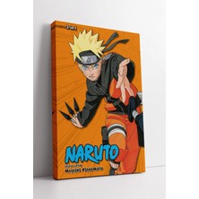 Mushen Studio Naruto Anime Karakter Tasarımlı Dinamik Aksiyon Çizimli Modern Duvar Dekoru Kanvas Tablo Duvar Dekor