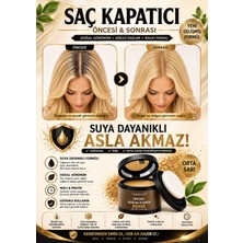 Dermaes Beauty Saç Kapatıcı  Orta Sarı  Pudra Yeni Nesil  Saç Dolgunlaştırıcı  Orta Sarı   Pudra / Seyrek Sakal  ve Saçlar Için Fiberi  Suda Çıkmaz