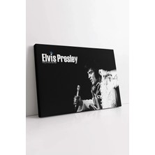 Mushen Studio Elvis Presley Rock&roll'un Kralı Yatay , Sanat Müzisyen Müzik Odası Için Duvar Dekoru Kanvas Tablo D
