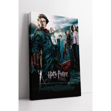 Mushen Studio Harry Potter Ateş Kadehi Sinema Afişi Fantastik Macera Temalı Büyülü Dünya Modern Kanvas Dekoru Kanv