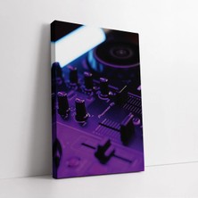 Mushen Studio Dj Sistemi Kanvas Tablo Duvar Dekoru Salon Ofis Yatak Odası