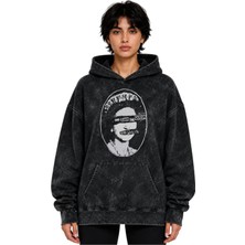Sevbano Sex Pistols Rock Metal Müzik Grubu Baskılı Unisex Oversize Yıkamalı Premium Hoodie Sweatshirt