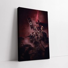 Mushen Studio Star Wars Evreni Kanvas Tablo Duvar Dekoru Salon Ofis Yatak Odası