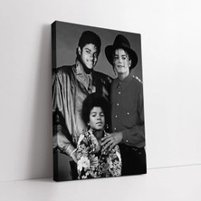Mushen Studio Michael Jackson Aile Kanvas Tablo Duvar Dekoru Salon Ofis Yatak Odası