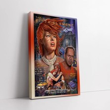 Mushen Studio The Fifth Element Film Kanvas Tablo Duvar Dekoru Salon Ofis Yatak Odası