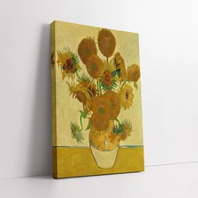 Mushen Studio Ressamlardan Vincent Van Gogh Ayçiçekleri Klasik Kanvas Duvar Tablosu, Van Gogh Sanatsal Tablo Kanva