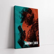 Mushen Studio Tom Clancy's Rainbow Six Oyunu Kanvas Tablo Duvar Dekoru Salon Ofis Yatak Odası