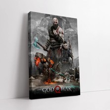 Mushen Studio God Of War Oyuncu Kanvas Tablo Duvar Dekoru Salon Ofis Yatak Odası