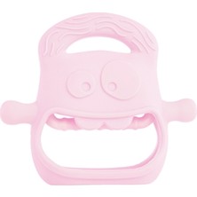 Pembe Bebek Silikon Diş Kaşıyıcı