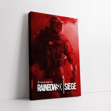 Mushen Studio Rainbow Six Siege Kanvas Tablo Duvar Dekoru Salon Ofis Yatak Odası