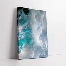 Mushen Studio Modern Soyut Deniz Dalgası Kanvas Tablo Duvar Dekoru Salon Ofis Yatak Odası