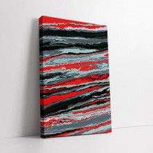 Mushen Studio Modern Fırça Desenleri Kanvas Tablo Duvar Dekoru Salon Ofis Yatak Odası
