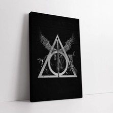 Mushen Studio Harry Potter Ölüm Yadigarları Kanvas Tablo Duvar Dekoru Salon Ofis Yatak Odası