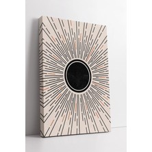 Mushen Studio Soyut Güneş Işını  Modern Minimalist Sanat Ev Ofis Dekoratif Duvar Kanvas Tablo Duvar Dekoru Salon O