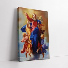 Mushen Studio Nicolas Poussin The Assumption Of The Virgin Kanvas Tablo Duvar Dekoru Salon Ofis Yatak Odası