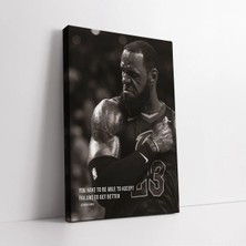Mushen Studio Lebron James Motivasyonel Kanvas Tablo Duvar Dekoru Salon Ofis Yatak Odası