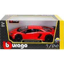 Mercora Tech 21079 Sun-Bur-1 24 Lamborghını Aventador Sv Coupe Krmz
