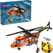 60503 LEGO City Sahil Güvenlik Helikopteri 551 Parça +7 Yaş
