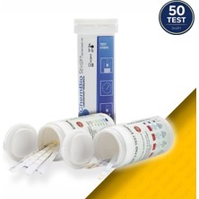 Sevgift Sülfit Test Şeridi | Sulfit Test Strip | So₂ Su Analiz Test Kiti | 50 Test