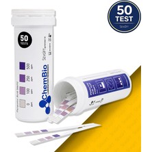 Sevgift Perasetik Asit Test Şeridi | Paa Test Kağıdı | 0-100-250-500 Ppm | 50 Test