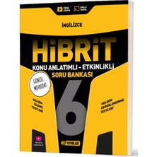 Akm Kitap 6. Sınıf Ingilizce Hibrit Konu Anlatımlı Etkinlikli Soru Bankası Hız Yayınları