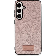 The Gencoo Onegif Samsung Galaxy A55 5g Bright Simli Kapak - Pembe