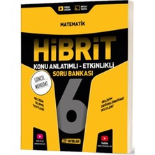 Akm Kitap 6. Sınıf Matematik Hibrit Konu Anlatımlı Etkinlikli Soru Bankası Hız Yayınları