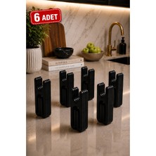 Arvella Studio Klick Premium Ambalaj ve Poşet Kapatma Mandalı (6'lı Set) Paketleme Klipsi, Torba Kapatıcı 4cm Güçlü ve Pratik