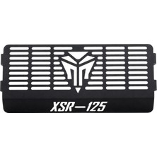 Yamaha Xsr 125 Uyumlu Radyatör Koruma Siyah