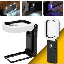 Sevgift 7018FX Katlanabilir ve El Tipi Işıklı Büyüteç