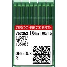 Ponteriz Mak. Gebedur Yanmaz Dikiş Iğnesi / DPX17 (Gebedur) 100/16 (R) (763262)