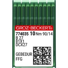 Overlok Gebedur Yanmaz Dikiş Iğnesi / DCX27 (Gebedur) 90/14 (Ffg/ses) (774035)