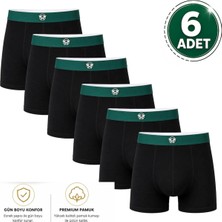 Du&Me Şık Desenli Yumuşak Dokulu Lüks Pamuklu Erkek Boxer