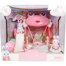 Bay Dreamy Mini Tavşan Büyük Kaydıraklı Salıncak Oyun Seti