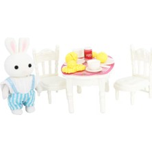 bebekokusu Bay Dreamy Mini Tavşan Yemek Masası Dekorasyon Seti