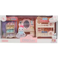Bay Dreamy Mini Tavşan Ranzalı Yatak Odası Oyun Seti