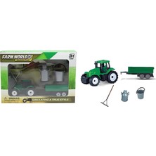 bebekokusu Farm World Traktörlü Süt Üretim Seti