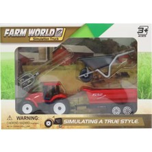 bebekokusu Farm World Traktörlü Çiftlik Seti