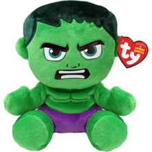 bebekokusu Ty Peluş Marvel  Hulk 20 cm