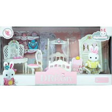 Bay Dreamy Mini Tavşan Ebeveyn Yatak Odası Oyun Seti