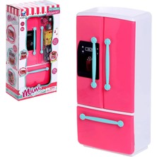 Mega Oyuncak Pembe Kapaklı Buzdolabı