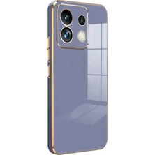 Magicool Xiaomi Poco M6 Pro 4g Kılıf Volet Silikon - Mavi