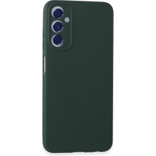 The Gencoo Samsung Galaxy A05S Kılıf First Silikon - Koyu Yeşil