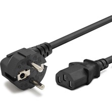 sbodurhome Kasa Güç Kablosu C13 3 Pin 1.5 mm 500W 1.5 M HDX5557
